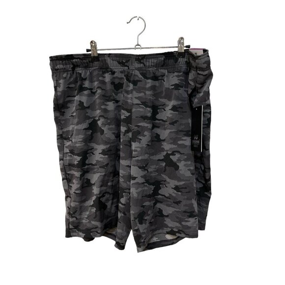 NEW 90 Degree by Reflex Camo Active Shorts Tech Wicking Stretch Pullon Size XXL - Picture 1 of 7